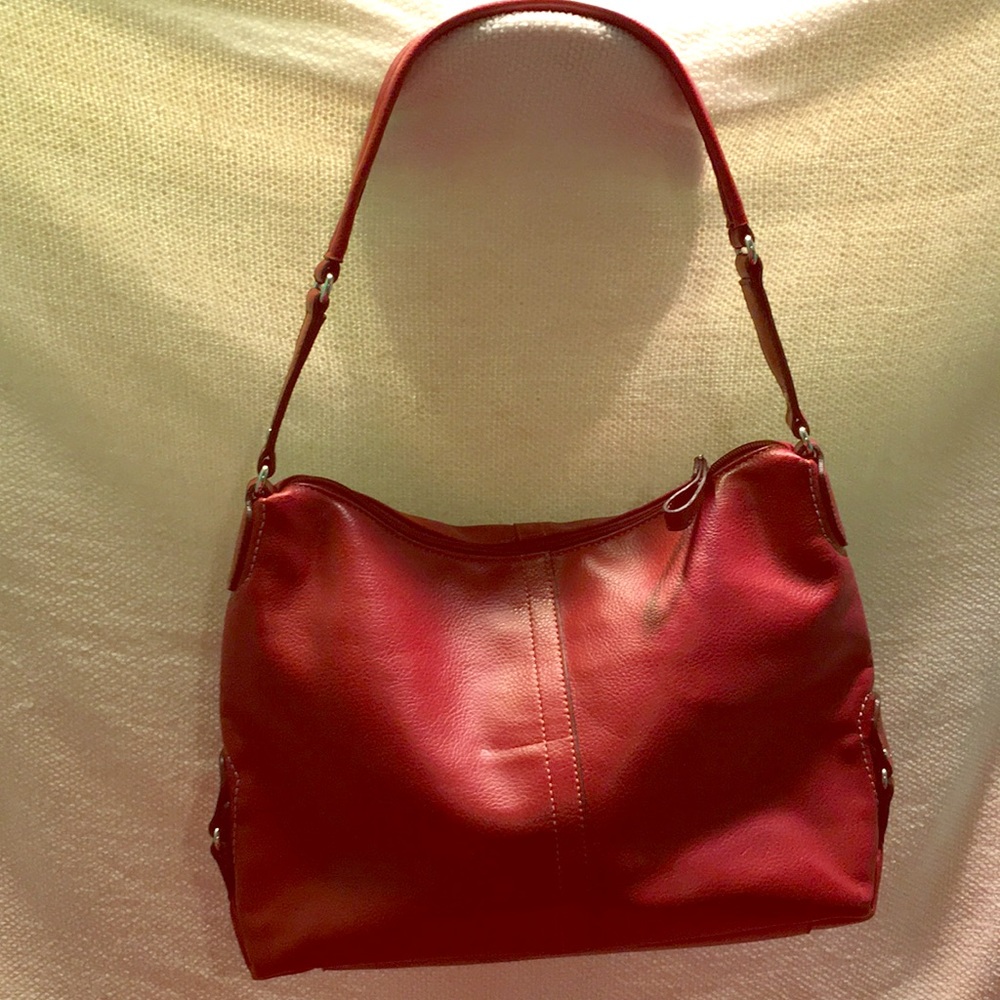 Deep red purse!  Perfect holiday purse!